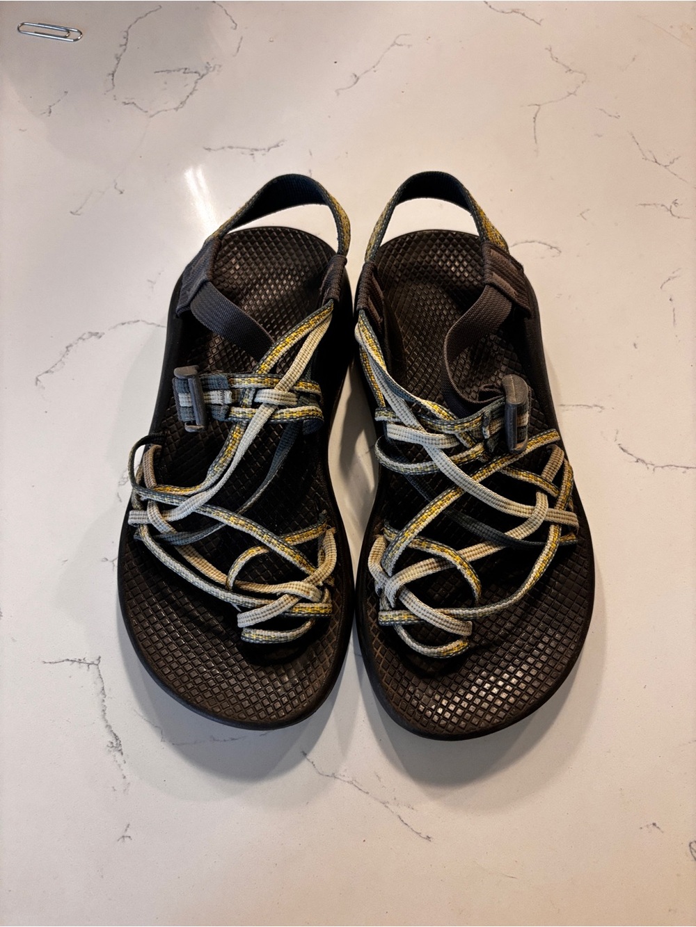 Triple Strap Chacos with toe loop - Size 8 - Women’s